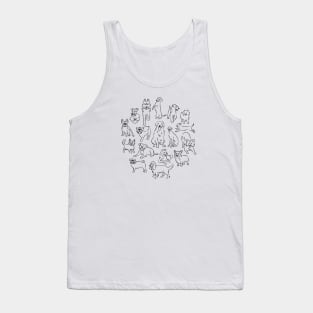 Dogs Happy Tank Top